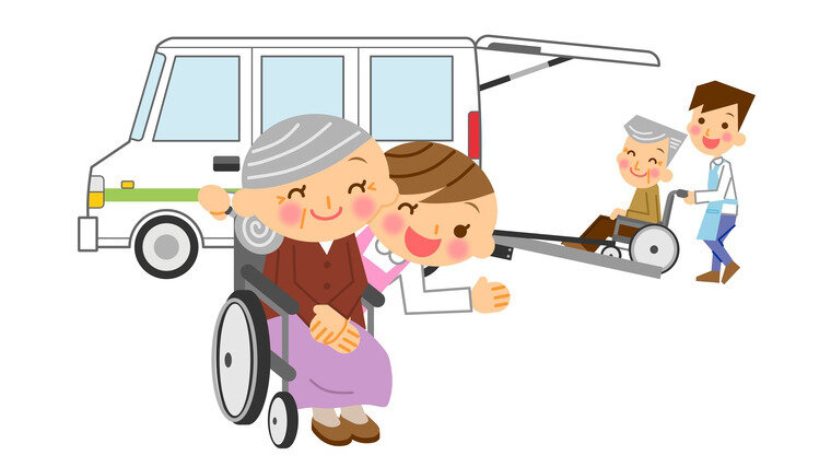 送迎業務中心の介護タクシー／ドライバー